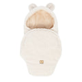 Baby Swaddle with Bear Ears – Bearly Cream