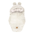 Baby Swaddle with Bear Ears – Ecru