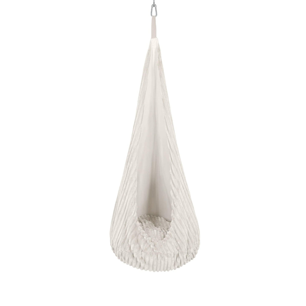 Cocoon Swing for Kids - Churros Cotton Candy White