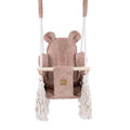 Indoor Baby Swing, Teddy - Pink Powder