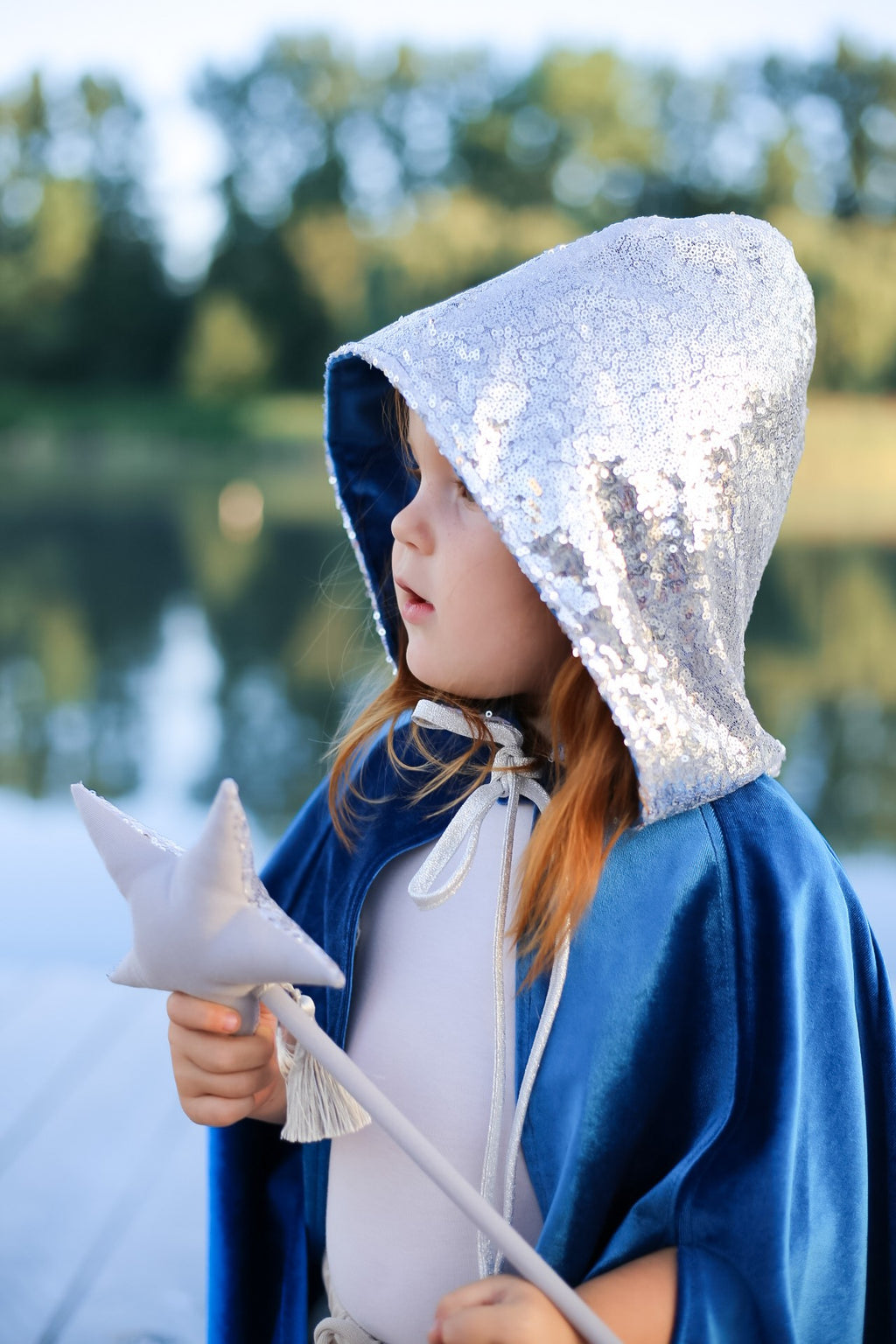 Magic Cape Costume - Snow Queen