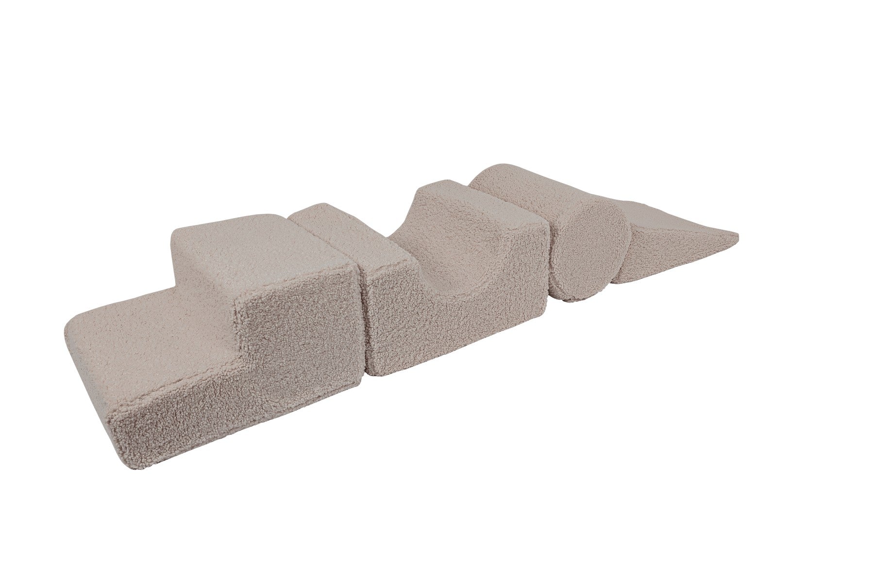 MeowBaby® Bearly Shape Set with 4 Elements - Gray