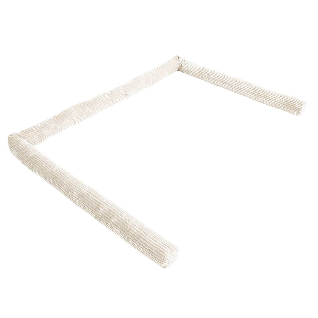 Protective Roll Bumper for Baby Crib – Olive Green