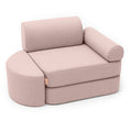 Small Indoor/Outdoor Outzy Pocket Sofa For Children - Rosy Dune Pink