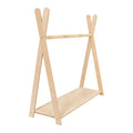 Tipi Clothing Rack For Children - Large Natural Wood