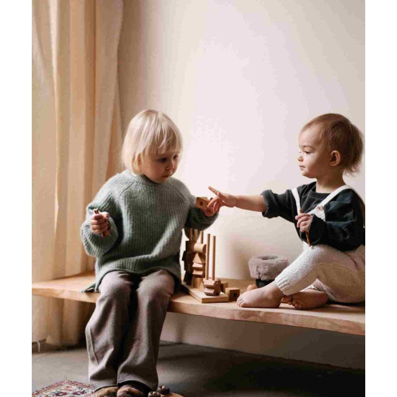 Wooden Fence Puzzle - Natural