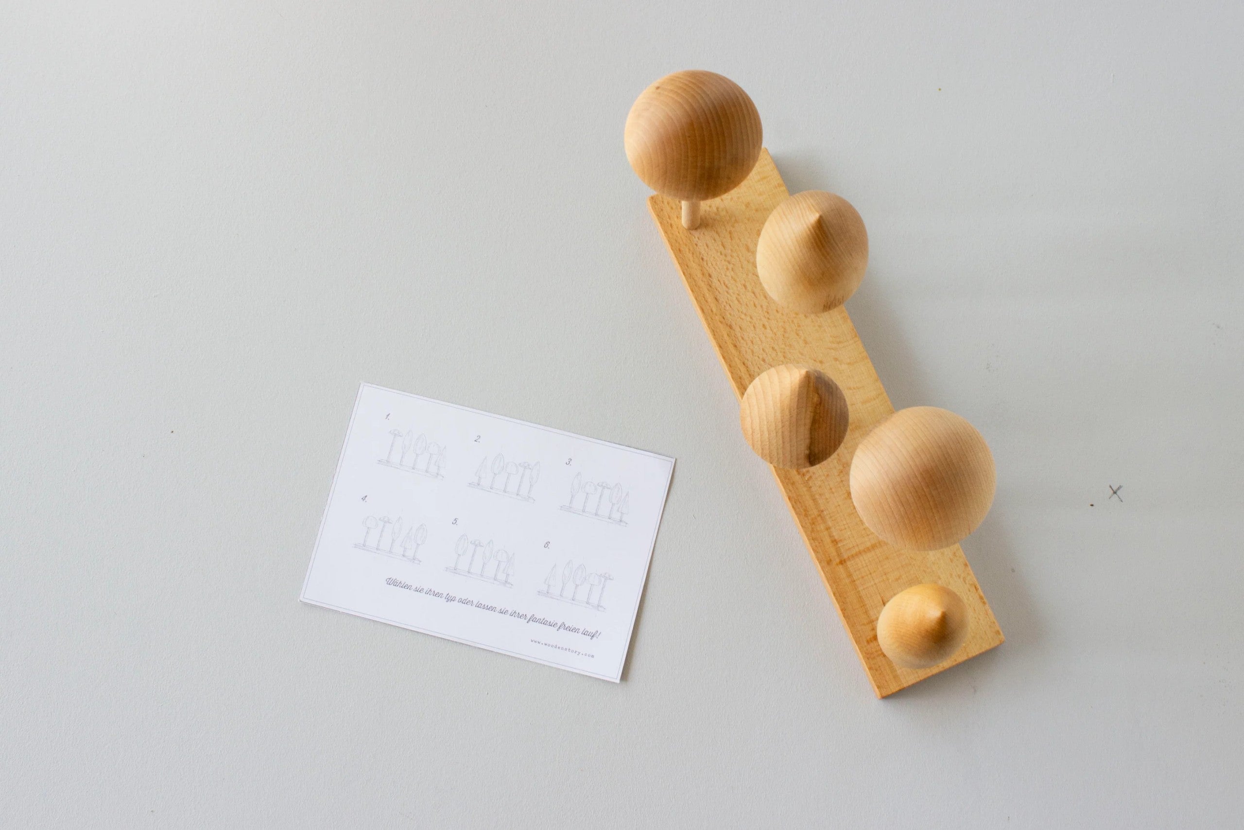 Wooden Tree Crown Puzzle 